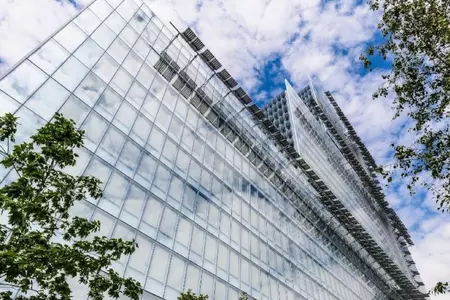 court paris, paris glass building, akustické sklo, protisluneční sklo,  izolační sklo, COOL-LITE® SKN 054, COOL-LITE® ST BRIGHT SILVER, SGG CLIMAPLU