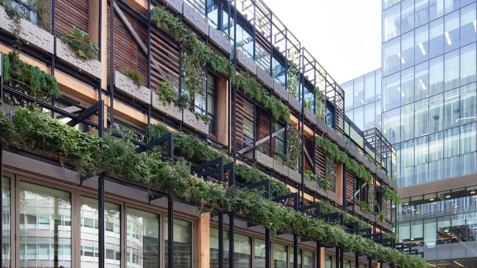 Hardman Square Pavilion Manchester, United Kingdom (UK) - Spojené království, Navržena podle standardů BREEAM