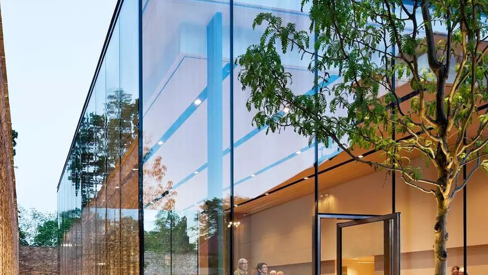 event pavilion, bezpečnostní sklo, SGG OVERLENGTH, SGG DIAMANT S PLANITHERM XN II A SGG PLANIDUR
