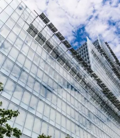 court paris, paris glass building, akustické sklo, protisluneční sklo,  izolační sklo, COOL-LITE® SKN 054, COOL-LITE® ST BRIGHT SILVER, SGG CLIMAPLU