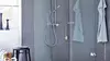 TIMELESS® sklo do koupelny pro sprchové a vanové zástěny, ornamentní sklo, průhledné sklo